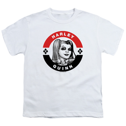 Harley Quinn Harley President Circle - Youth T-Shirt Youth T-Shirt (Ages 8-12) Harley Quinn   