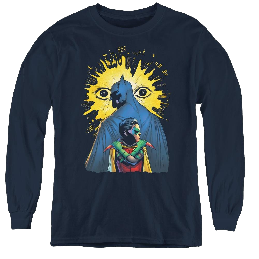 Dc Batman Watchers - Youth Long Sleeve T-Shirt Youth Long Sleeve T-Shirt Batman   