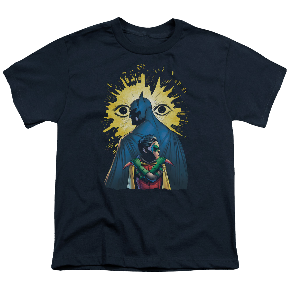DC Batman Watchers - Youth T-Shirt Youth T-Shirt (Ages 8-12) Batman   