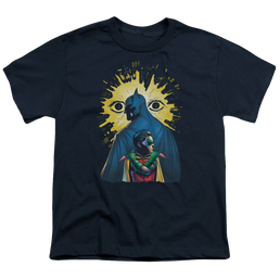 DC Batman Watchers - Youth T-Shirt Youth T-Shirt (Ages 8-12) Batman   