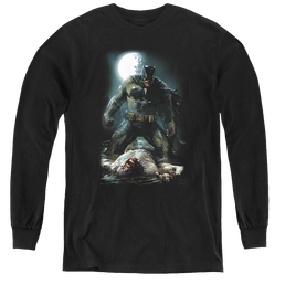 Dc Batman Mudhole - Youth Long Sleeve T-Shirt Youth Long Sleeve T-Shirt Batman   