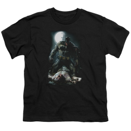 DC Batman Mudhole - Youth T-Shirt Youth T-Shirt (Ages 8-12) Batman   