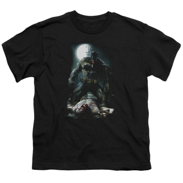DC Batman Mudhole - Youth T-Shirt Youth T-Shirt (Ages 8-12) Batman   