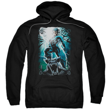Batman Night Light - Pullover Hoodie Pullover Hoodie Nightwing   