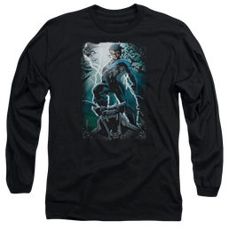 Batman Night Light - Men's Long Sleeve T-Shirt Men's Long Sleeve T-Shirt Nightwing   
