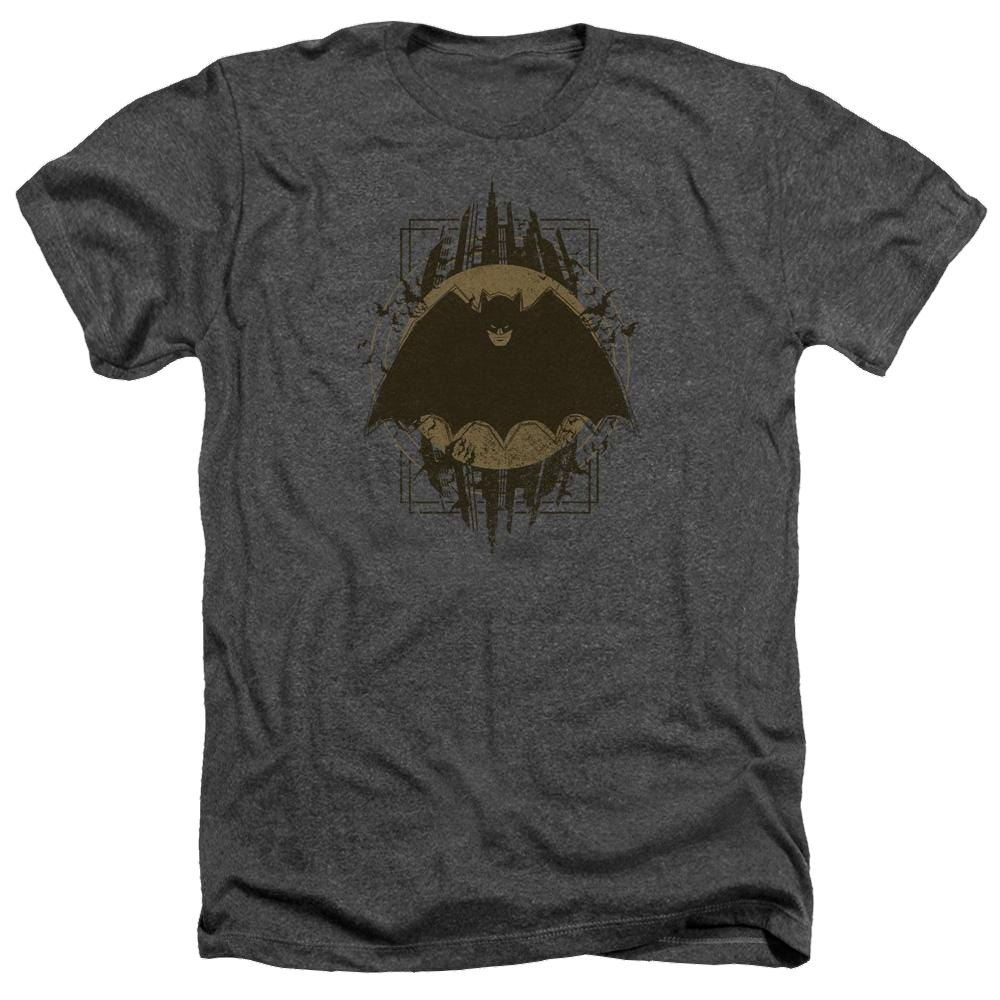 Batman Batman Crest - Men's Heather T-Shirt Men's Heather T-Shirt Batman   