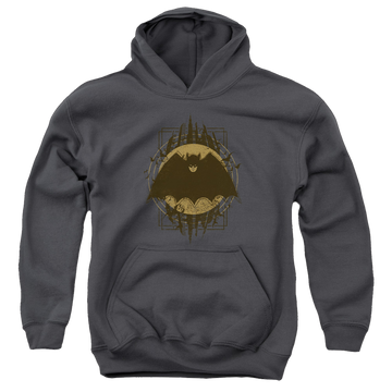DC Batman Batman Crest - Youth Hoodie Youth Hoodie (Ages 8-12) Batman   