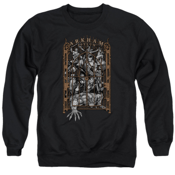 Batman Arkhams Gate - Men's Crewneck Sweatshirt Men's Crewneck Sweatshirt Batman   