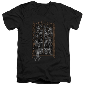 Batman Arkhams Gate - Men's V-Neck T-Shirt Men's V-Neck T-Shirt Batman   