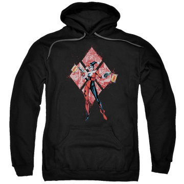 Batman Harley Quinn (diamonds) - Pullover Hoodie Pullover Hoodie Harley Quinn   
