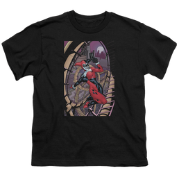 Harley Quinn Harley First - Youth T-Shirt Youth T-Shirt (Ages 8-12) Harley Quinn   