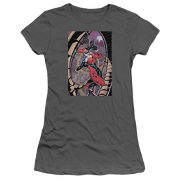 Batman Harley First - Juniors T-Shirt Juniors T-Shirt Harley Quinn   