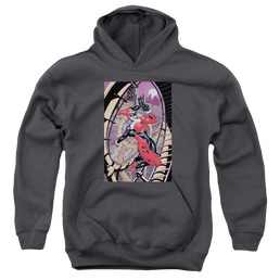 Harley Quinn Harley First - Youth Hoodie Youth Hoodie (Ages 8-12) Harley Quinn   