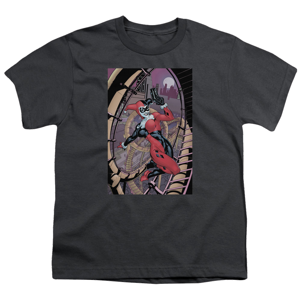 Harley Quinn Harley First - Youth T-Shirt Youth T-Shirt (Ages 8-12) Harley Quinn   