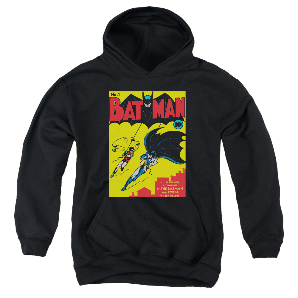 DC Batman Batman First - Youth Hoodie Youth Hoodie (Ages 8-12) Batman   