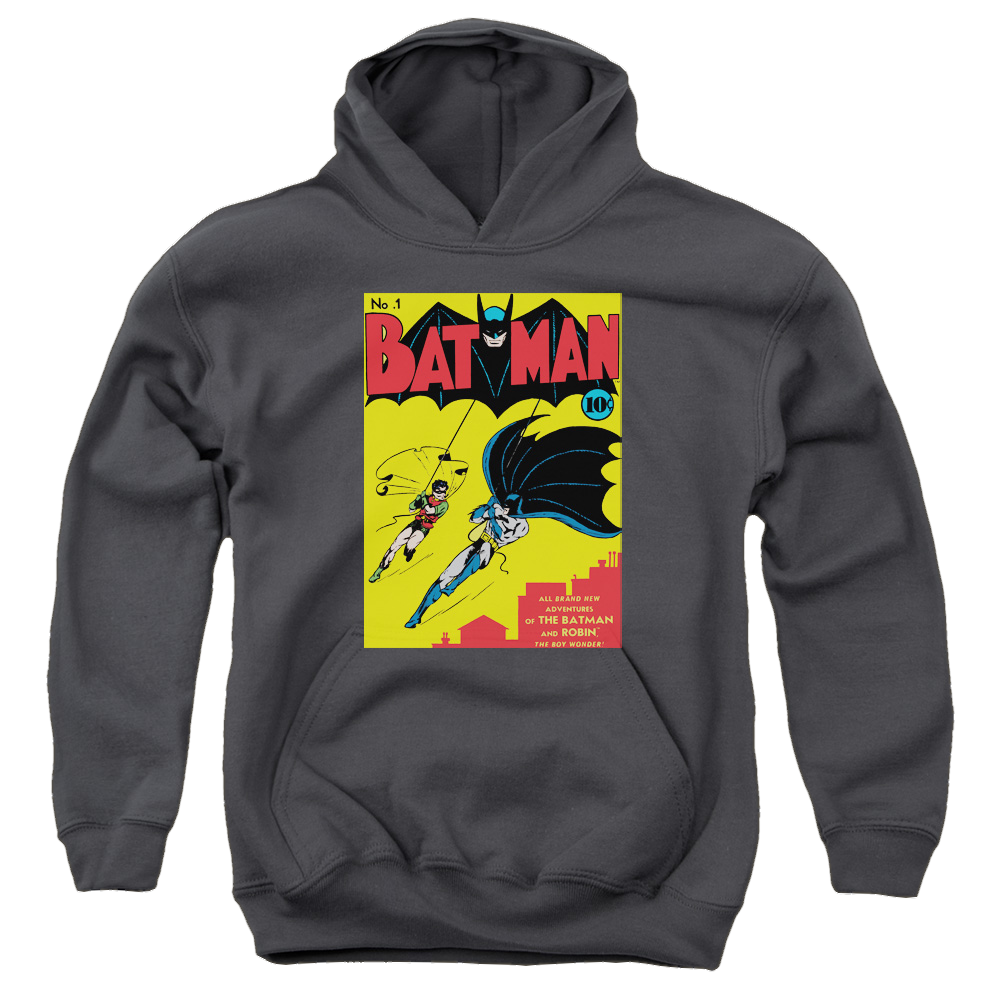 DC Batman Batman First - Youth Hoodie Youth Hoodie (Ages 8-12) Batman   
