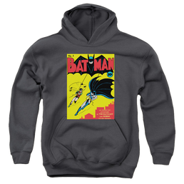 DC Batman Batman First - Youth Hoodie Youth Hoodie (Ages 8-12) Batman   