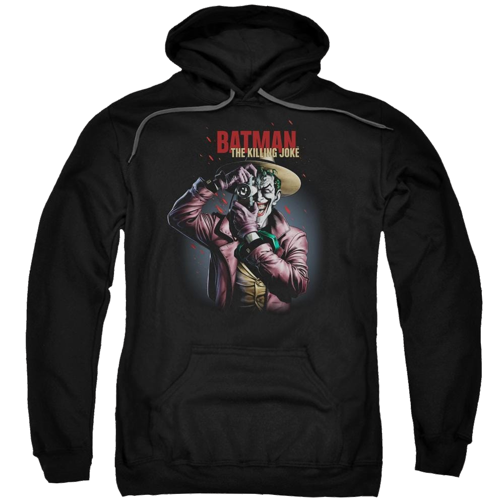 Joker, The Killing Joke Camera - Pullover Hoodie Pullover Hoodie Joker   