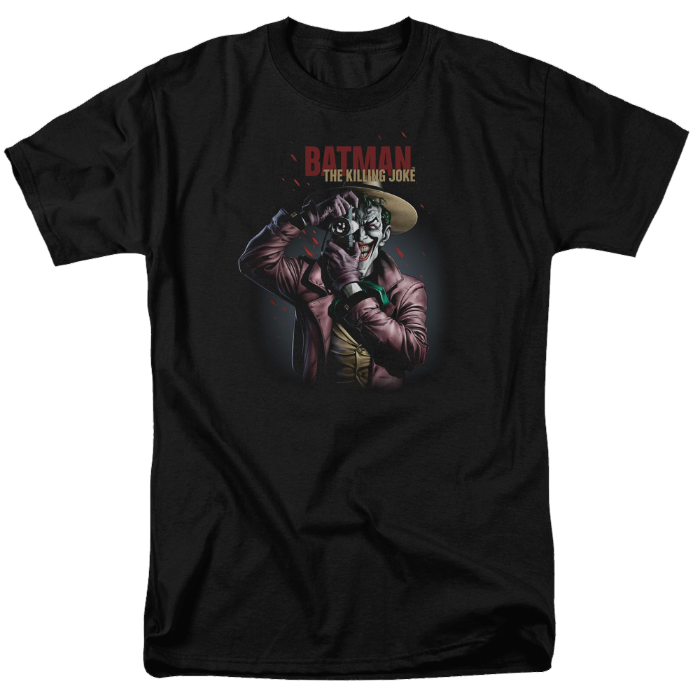 Joker, The Killing Joke Camera - Men's Regular Fit T-Shirt Men's Regular Fit T-Shirt Joker   