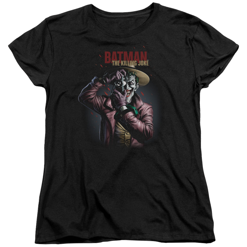 Joker, The Killing Joke Camera - Women's T-Shirt Women's T-Shirt Joker   