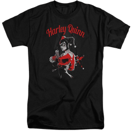 Batman Spring Gun - Men's Tall Fit T-Shirt Men's Tall Fit T-Shirt Harley Quinn   