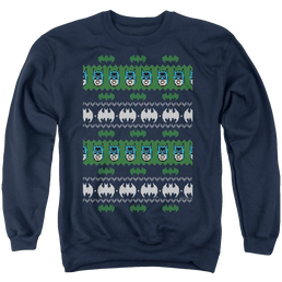 Dc Batman Batman Christmas Sweater - Men's Crewneck Sweatshirt Men's Crewneck Sweatshirt Batman   
