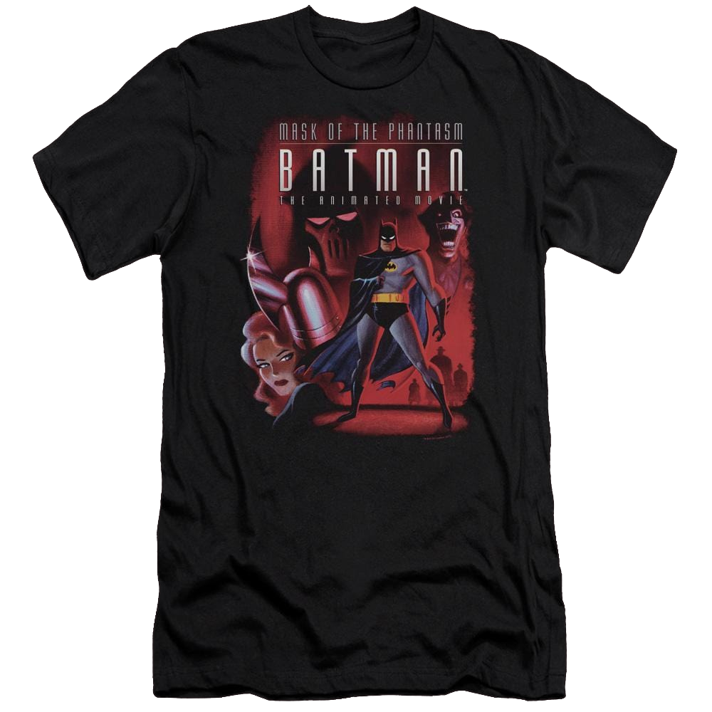 Batman Phantasm Cover - Men's Premium Slim Fit T-Shirt Men's Premium Slim Fit T-Shirt Batman   