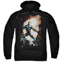 Batman Nightwing Against Owls - Pullover Hoodie Pullover Hoodie Nightwing   