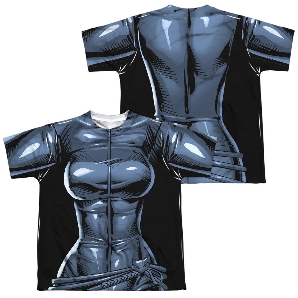 Catwoman Catwoman Uniform (Front/Back Print) - Youth All-Over Print T-Shirt Youth All-Over Print T-Shirt (Ages 8-12) Catwoman   