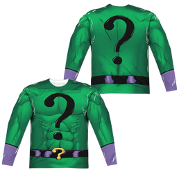 Batman Riddler Uniform - Men's All-Over Print Long Sleeve T-Shirt Men's All-Over Print Long Sleeve Batman   