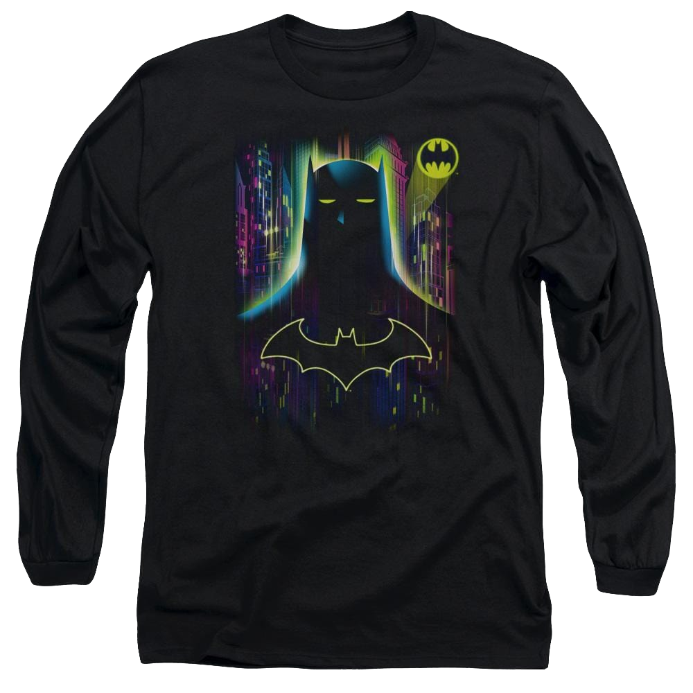 Batman Knight Lights - Men's Long Sleeve T-Shirt Men's Long Sleeve T-Shirt Batman   