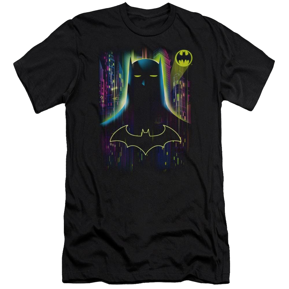 Batman Knight Lights - Men's Premium Slim Fit T-Shirt Men's Premium Slim Fit T-Shirt Batman   