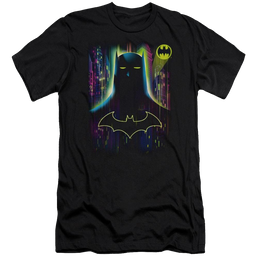 Batman Knight Lights - Men's Premium Slim Fit T-Shirt Men's Premium Slim Fit T-Shirt Batman   
