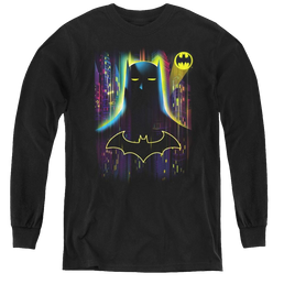 Dc Batman Knight Lights - Youth Long Sleeve T-Shirt Youth Long Sleeve T-Shirt Batman   
