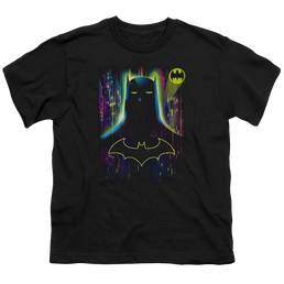 DC Batman Knight Lights - Youth T-Shirt Youth T-Shirt (Ages 8-12) Batman   