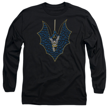 Batman Bat Fill - Men's Long Sleeve T-Shirt Men's Long Sleeve T-Shirt Batman   