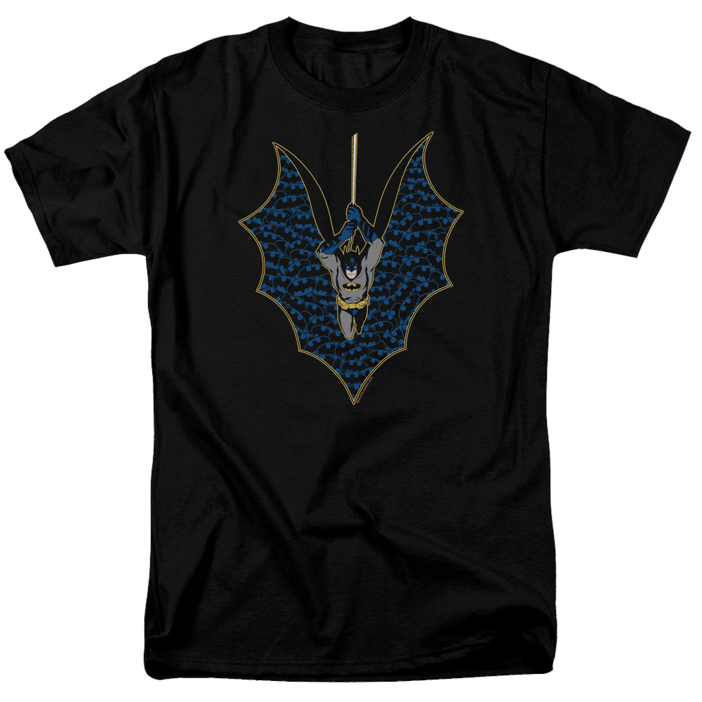 Batman Bat Fill - Men's Regular Fit T-Shirt Men's Regular Fit T-Shirt Batman   