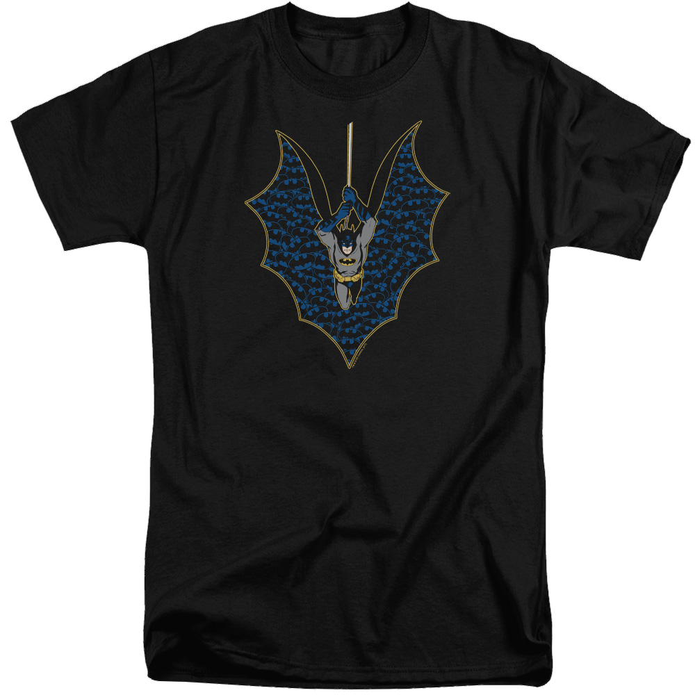 Batman Bat Fill - Men's Tall Fit T-Shirt Men's Tall Fit T-Shirt Batman   