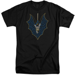 Batman Bat Fill - Men's Tall Fit T-Shirt Men's Tall Fit T-Shirt Batman   