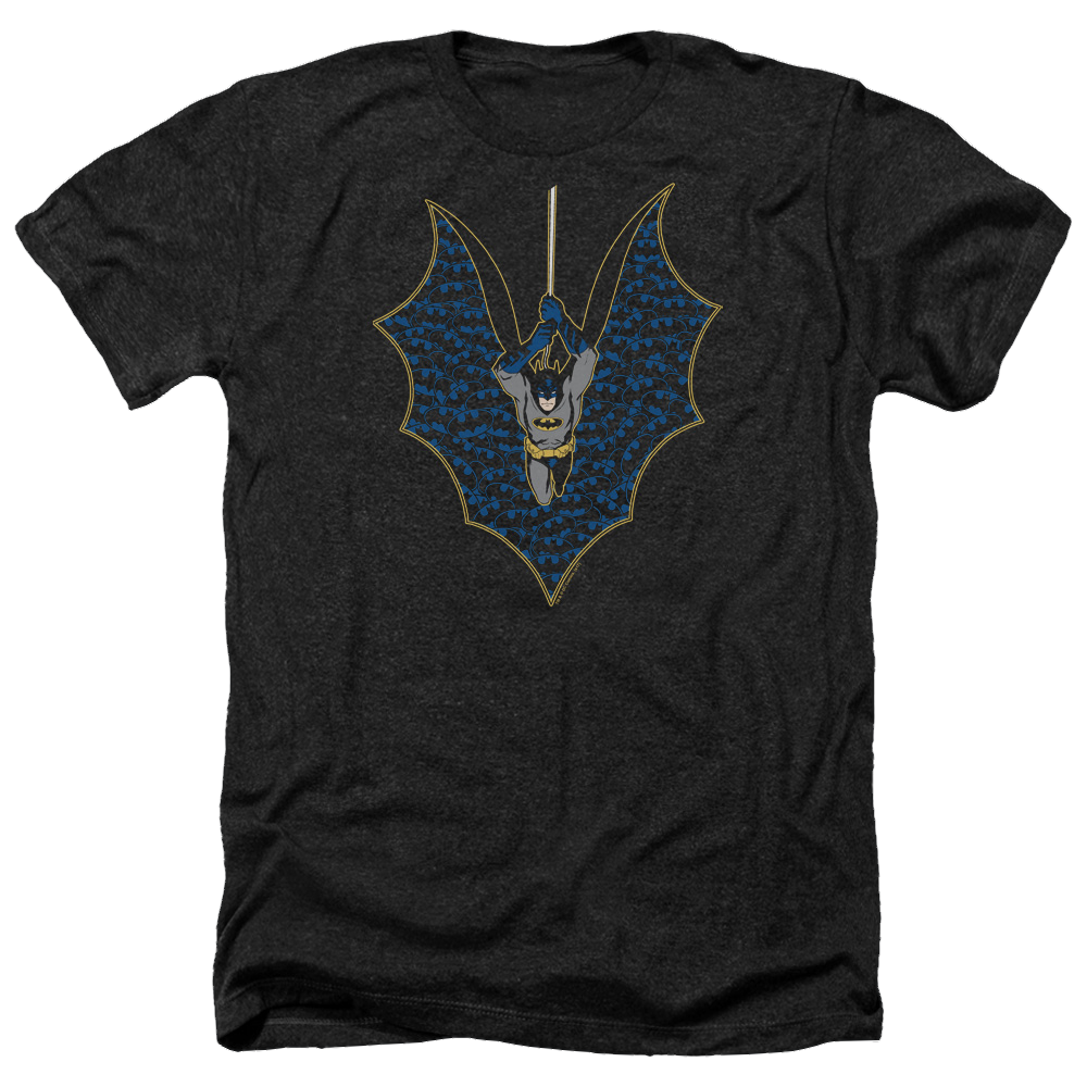 Batman Bat Fill - Men's Heather T-Shirt Men's Heather T-Shirt Batman   