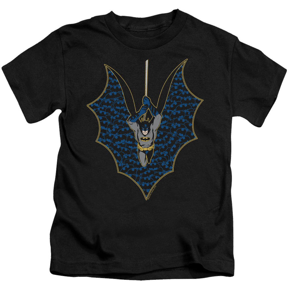 DC Batman Bat Fill - Kid's T-Shirt Kid's T-Shirt (Ages 4-7) Batman   