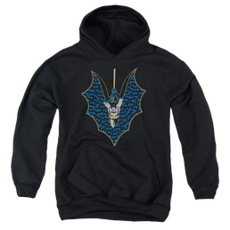 DC Batman Bat Fill - Youth Hoodie Youth Hoodie (Ages 8-12) Batman   