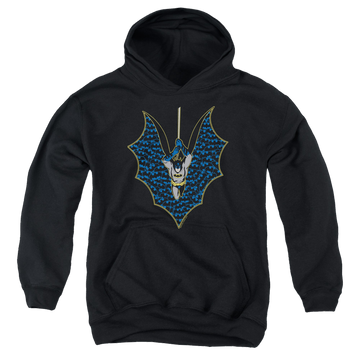 DC Batman Bat Fill - Youth Hoodie Youth Hoodie (Ages 8-12) Batman   