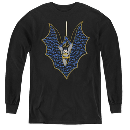 Dc Batman Bat Fill - Youth Long Sleeve T-Shirt Youth Long Sleeve T-Shirt Batman   