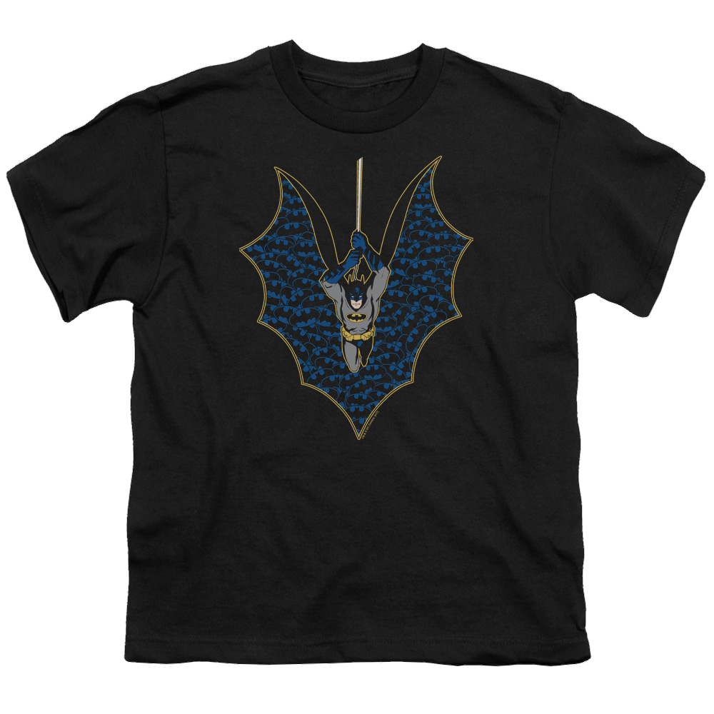 DC Batman Bat Fill - Youth T-Shirt Youth T-Shirt (Ages 8-12) Batman   