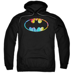 Batman Tie Dye Batman Logo - Pullover Hoodie Pullover Hoodie Batman   