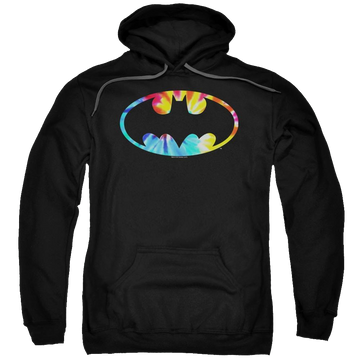 Batman Tie Dye Batman Logo - Pullover Hoodie Pullover Hoodie Batman   