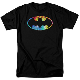 Batman Tie Dye Batman Logo - Men's Regular Fit T-Shirt Men's Regular Fit T-Shirt Batman   
