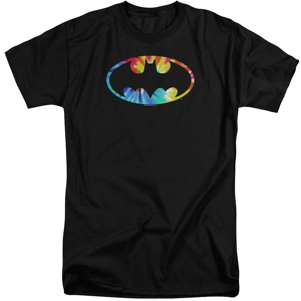 Batman Tie Dye Batman Logo - Men's Tall Fit T-Shirt Men's Tall Fit T-Shirt Batman   