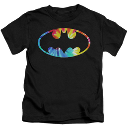 DC Batman Tie Dye Batman Logo - Kid's T-Shirt Kid's T-Shirt (Ages 4-7) Batman   